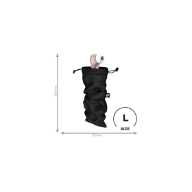 Sac de rangement sextoys noir taille L Treasure Bag Satisfyer 